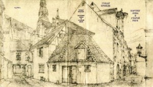 Портрет лива в Старой Риге